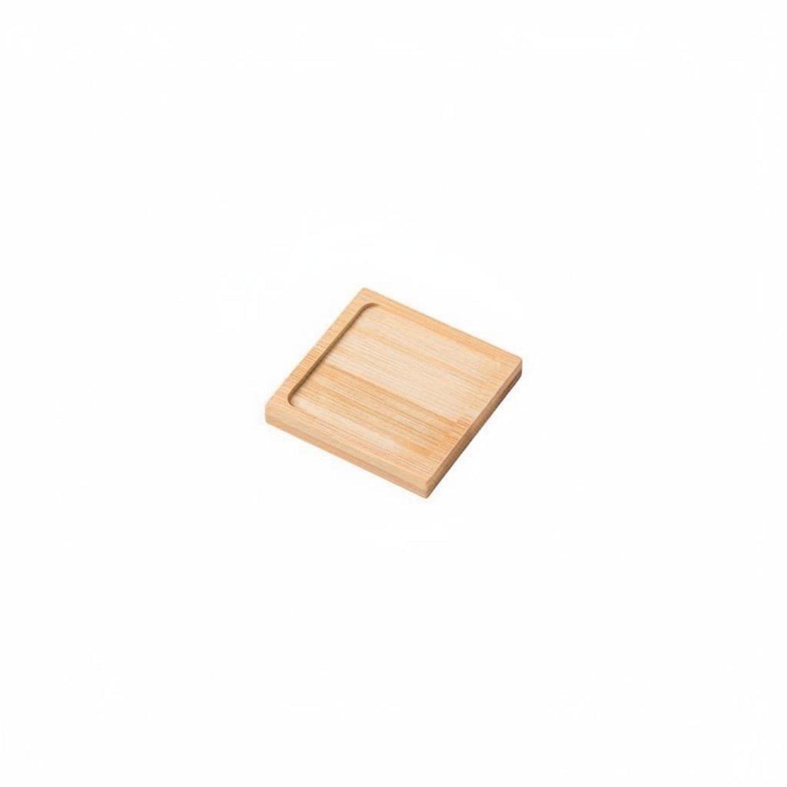 Drip Tray Saucer - Nampan Industri Kayu Bambu, Alas Pot