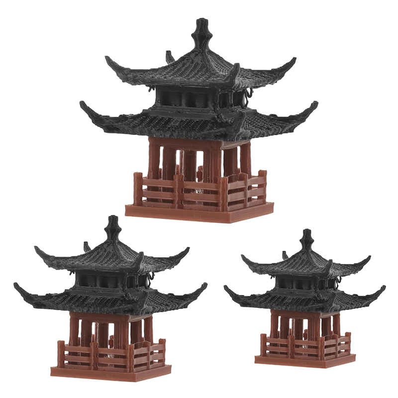 Mini Bonsai Zen Garden - Patung Pagoda Mini Dekorasi Taman Peri