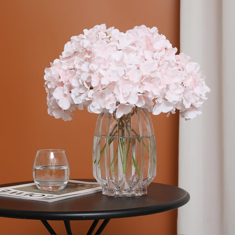 Bonsai Garden Festival - Bunga Buatan Sutra Hydrangea Kombinasi Tangkai