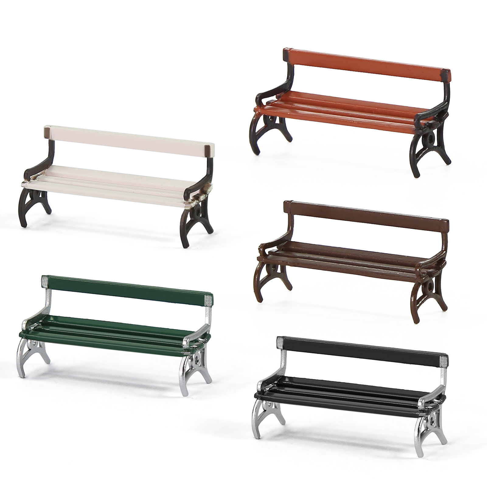 Evemodel 12pcs HO skala 1:87 t - Bonsai Garden Bench ulasan dan harga