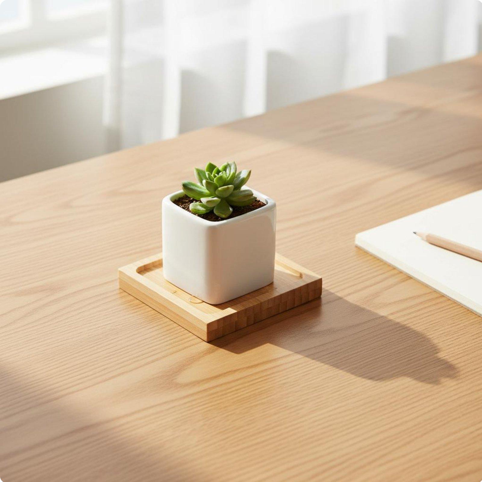 Nampan Industri Kayu Bambu, Al - Drip Tray Saucer ulasan dan harga