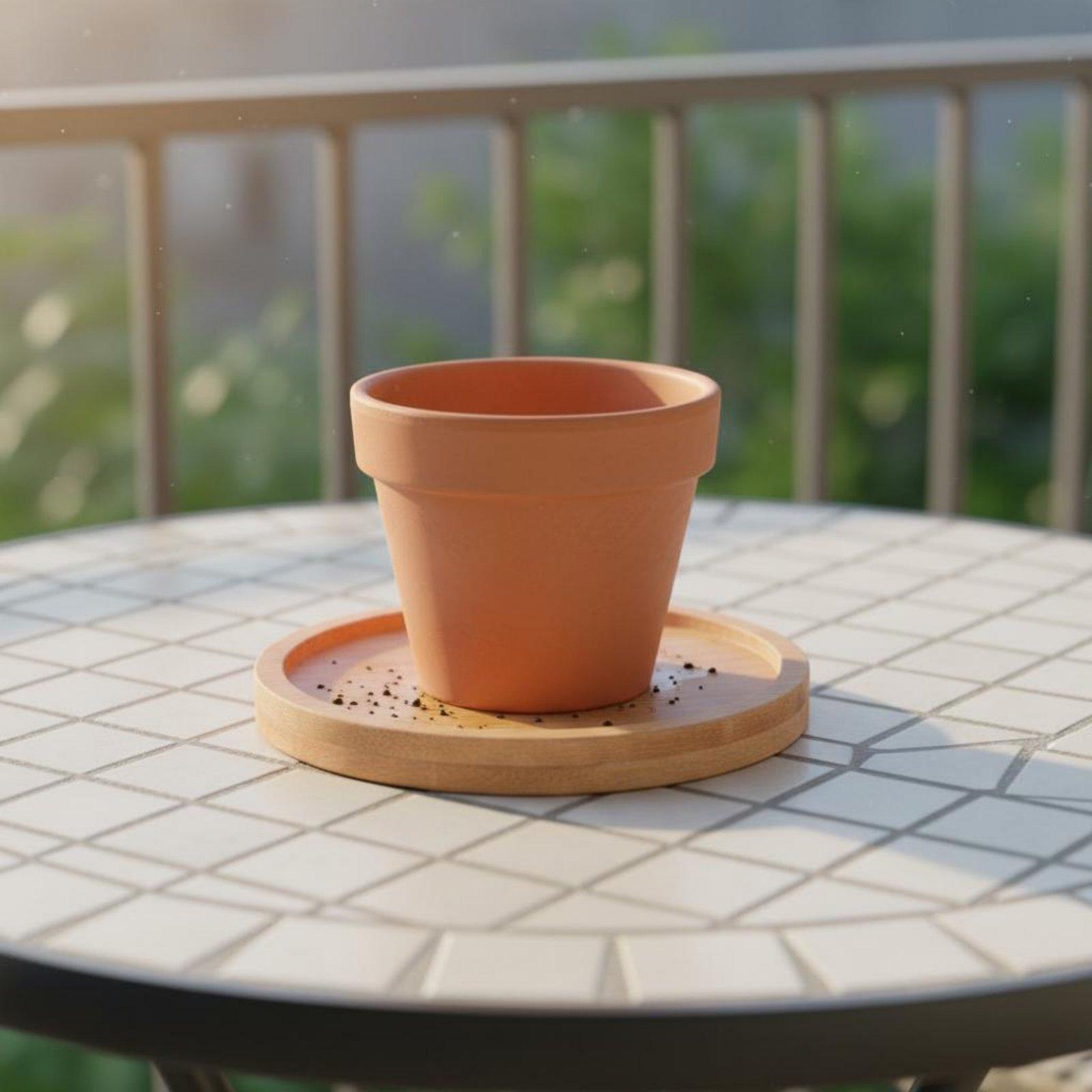 Alas Tanaman Bambu Industrial, - Drip Tray Saucer ulasan dan harga