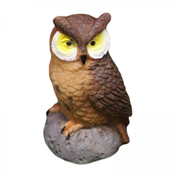 Figur Patung Burung Hantu Mini - Mini Bonsai Zen Garden ulasan dan harga